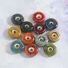 Cuentas Cerámicas de Agujero Grande Vintage Cadena para Teléfono Materiales para Manualidades Accesorios Colgantes Cuentas de Rueda Pulsera Collar Cuentas Sueltas