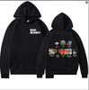Sudadera con Gorro YHLQMDLG Álbum Musical Hip Hop Harajuku Respzed Disfraz Callejero Sudadera