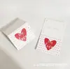 Tarjetas de Felicitación Pre-hechas Rosa Azul Lazo Plegada Tarjeta Pequeña Caja de Regalo Tarjeta de Felicitación Pequeña Tarjeta de Mensaje de Bendición Tarjeta de Mensaje de Agradecimiento