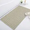 Alfombrilla Antideslizante para Baño Baño Ducha Impermeable Anticaída Ventosa Alfombrilla de Piso Engrosada Inodoro Masajeador para Pies