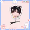 Aterrizaje Juventud Zhang Zeyu Zhu Zhixin Zuo Hang Horquilla de Primavera 3D Accesorio para el Cabello Tocado Merchandising de Concierto