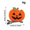Presilhas Criativas de Cabelo para Fantasia de Halloween Infantil, Acessórios de Cabelo Tridimensionais, Gatinho Fofo, Abóbora, Presilha BB, Design de Morcego para Presente
