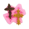 Molde líquido para lunar de belleza Jane 2 incluso Molde para decoración de pasteles de Cruz Molde para chocolate Silicona de grado alimenticio