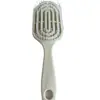 Cepillo de Peinar con Corona Alta Esponjosa Herramienta de Estilismo para el Cabello para Mujeres, Peine de Paleta Curva para Peinar el Cabello Largo Estudiante Dormitorio