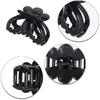 6.5 simple pinza hueca para el cabello pinza para el cabello para el baño pc negro pinza para la ducha Super boutique accesorios para el cabello mayoreo