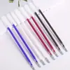 Caneta de Alta Temperatura que Desaparece para Tecido de Roupa, Caneta Apagável por Calor, Caneta Apagável pelo Ar, Caneta Apagável por Cor, Caneta de Posicionamento Temporário que Desaparece para Alfaiates, Superfície de Couro