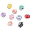Flor de Pérola Fresca e Doce Cravejada com Diamantes Cordão Nepalesa Resistente Caneta de Miçangas DIY Corrente para Celular Miçangas Soltas Acessórios de Joias