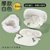 Almohadillas para el talón antirozaduras para zapatillas deportivas, medio número más grandes que el zapato, almohadillas interiores con ajuste antideslizante para el talón para mujer