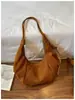 Bolso de Hombro Cruzado Retro de Ante y Felpa para Mujer 2026 Nuevo de Moda Bolso de Hombro Único Nicho Alta Apariencia Bolso Cruzado tipo Bollo