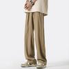 Pantalones Caqui Retro Estilo Americano para Hombre Verano Moderno Diseño de Marca Niche Sentido Falso Rectos Casuales Deportivos