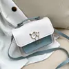 Bolso Cruzado de Hombro Tejido a Mano DIY Lindo Colgante de Gatito para Regalo de Cumpleaños de Novia