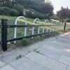 Fabricante de Guarda-corpo para Gramado de Aço Galvanizado Weihai Cerca de Poste para Plantio em Forma de U para Jardim Cerca Curva para Canteiro de Flores ao Ar Livre