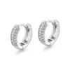 Pendientes de aguja de plata 925 Neymar para hombre, moda moderna, guapos, alta calidad, pendientes totalmente de diamantes, pendientes de calle Hip Hop