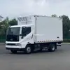 Camión refrigerado de energía nueva con placa azul de exportación, camión congelador totalmente eléctrico, camión de energía nueva, 4.2 nueva oferta