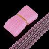 5 yardas precio encaje tela de encaje tira accesorios para el cabello hechos a mano tocado banda para el cuello joyería cinta accesorios material diy precio al por mayor