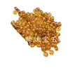 Cuentas sueltas para joyería, piezas cortadas de imitación de citrino, cuentas sueltas, vidrio amarillo, hebilla de jade, cuentas sueltas, accesorios para pulseras y collares DIY, cuentas sueltas