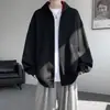 Chamarra sudadera de camuflaje para hombre, estilo American high street, holgada y cómoda, versátil casual, tendencia estilo Hong Kong, chamarra exterior de manga larga para hombre
