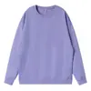 Sudadera de algodón sarga 260g, logo personalizado, ropa de trabajo, transfronterizo, sudadera talla grande, diseño estampado, uniforme de catering, venta directa de fábrica