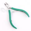 Tesoura de silicone para cutículas ferramentas para unhas encravadas tesoura de manicure afiada pinça de cutícula de aço inoxidável conjunto lote