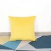 Funda de Almohada de Terciopelo de Color Sólido Transfronteriza Cojín Nórdico Sofá Oficina Almohada de Cintura Cabecera Cama Estampado de Logotipo