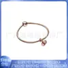 Pangjiadora S925 Cobre Blanco Chapado en Plata Nuevo Brillante Amor Avanzado Lujo Ligero Diy Nicho Elegante Pulsera