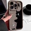 Capa de Celular Personalizada Popular Transfronteiriça com Tema de Gato para iPhone 16 Pro Max Casal iPhone 17 Cartoon Capa Protetora de Silicone Macio