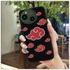 Capa para Celular Sharp Aquos R9/SH-51E Simples Jovem Divertida Silicone Cor Sólida Moda Macia Vermelho