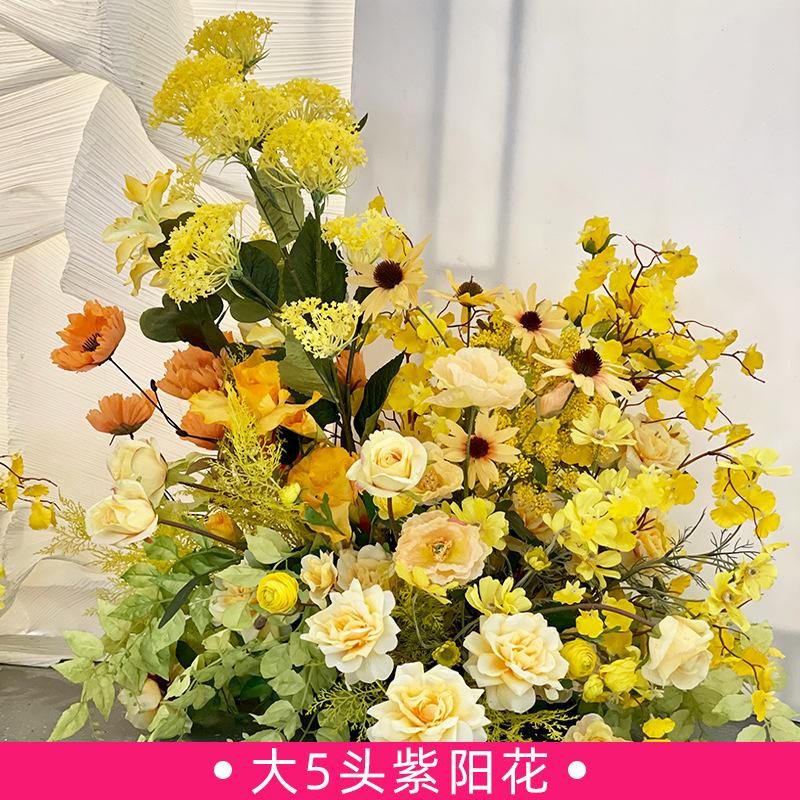 聚美-5头大紫阳花-主图