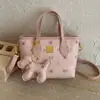 Bolsa de cesta 2026 transfronteiriça mais vendida, bolsa de mão versátil para o dia a dia, bolsa de ombro e transversal fresca e simples para mulheres