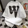 Camiseta de Manga Corta con Estampado de Letras de Marca Nueva y Moderna para el Verano 2026, Top de Moda Versátil Casual Oversize