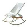 Mecedora de Ocio para Balcón para Uso en Casa, Sofá Perezoso para Apartamentos Pequeños, Silla para Siestas, Mecedora de Ratán de Moda, Sillón de Relax para Adultos