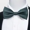 Estoque Pronto do Fabricante Gravata Borboleta Jacquard Formal Masculina para Negócios, Casamento, Festa, Gravata Borboleta Floral de Poliéster em Forma de Seta