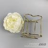 Exclusivo transfronterizo para simulación exquisita cabeza de flor de peonía flor de boda Fila de flores para decoración in situ de hotel y salón de bodas
