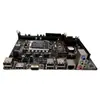 Nueva placa base H61 de 1155 pines DDR3 compatible con CPU de doble núcleo/cuatro núcleos I3 i5 DNF