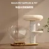 Coluna Arranhador para Gato Provocador de Gato Brinquedo para Gato Arranhador para Gato Ninho Vertical para Gato Plataforma Giratória Garra de Gato Sisal Resistente ao Desgaste Raspa Gato Estrutura de Escalada para Gato