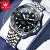 Dropshipping Olevs Venta al por mayor transfronteriza Moda de moda Círculo Luminoso Resistente al agua Fantasma Cuarzo Reloj para hombre