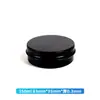 Latas de Aluminio Negras de Múltiples Especificaciones Xinzhan, Latas de Aluminio para Velas, Cera para Autos, Cera para el Cabello, Latas de Aluminio para Empaques Metálicos, Cajas Pequeñas de Aluminio