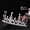 Ventas Directas de Fábrica Transfronterizas Corona Tiara Decoración de Pastel de Cumpleaños Adornos de Ramo Tiara Nupcial Vestido de Cumpleaños de Reina