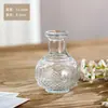 Vaso Criativo em Relevo Mini Vaso Francês Vaso Hidropônico Transparente Ornamentos Vintage Vaso de Vidro
