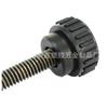 Tornillo de mano recto redondo de 26 mm m8, tornillo de cabeza de goma, tornillo de mango, tornillo de diente interior, fabricante de tornillos