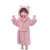 Pijamas de Otoño e Invierno para Niños, Ropa Larga para Casa de Niños Pequeños y Medianos, Pijamas Espesos para Bebé, Batas de Casa Estilo Princesa para Mantener Caliente