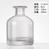 Botella de Aromaterapia Barriga Grande Botella Vacía Boca de Tarjeta Sin Fuego Botella de Vidrio Transparente Flor Seca Planta Fragancia Aceite Esencial Palo Volátil Botella Expansible