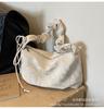 Bolso Tote Plegado de Moda para Mujer 2026 Nuevo Bolso Cruzado de Gran Capacidad Casual Bolso de Hombro Texturizado de Moda para Viajes