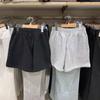 Esgotado Primavera 2022 Novos Shorts Esportivos Casuais Femininos Cintura Elástica Tira Fina Calça de Moletom Y448023