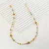 Collar de Diseño de Perlas Shijia Coloridas, Tamaño Nuevo, Cadena para Clavícula de Nicho, Exquisito de Gama Alta, Retro Elegante