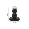 Copa Francesa Base de Madera al por Mayor Base de Bandeja para Tazas Dulces Copa Calabaza Aromaterapia Vela Base de Madera