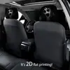 Funda de reposacabezas de coche de terror y divertida, funda de asiento a prueba de polvo, almohada de coche y funda de almohada para el cuello altamente transpirables