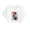AliExpress Chainsaw Man motosserra Homem Camiseta Estampada Tamanho Europeu Camiseta Solta Feminina Nova Alça Manga Curta
