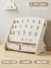 Estante Infantil Doméstica Multicamadas Rack de Armazenamento de Brinquedos Rack de Armazenamento Livro Ilustrado de Bebê Estante Pequena de Chão Grande Capacidade