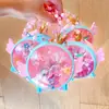 Conjunto de Colares de Princesa para Crianças 61 Peças Acessórios de Cabelo para Meninas Caixa de Presente Joias Atacado Presente Dia das Crianças Certificado Ecológico